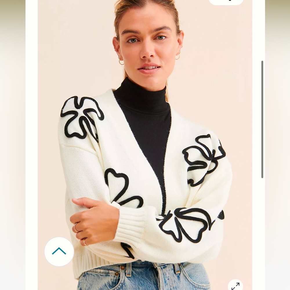 Anthropology shrug cardigan worn twice